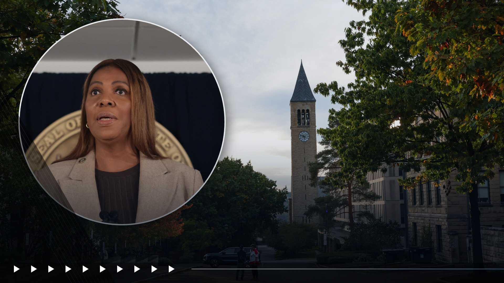 Man accused in Cornell rape lawsuit wants Letitia James removed from investigation over her posts — Menomonee Falls Community news