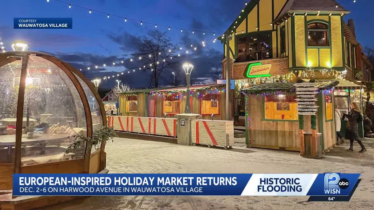 Wauwatosa Village Christmas Market returns in 2026 — WISN 12 Milwaukee, Menomonee Falls Community news