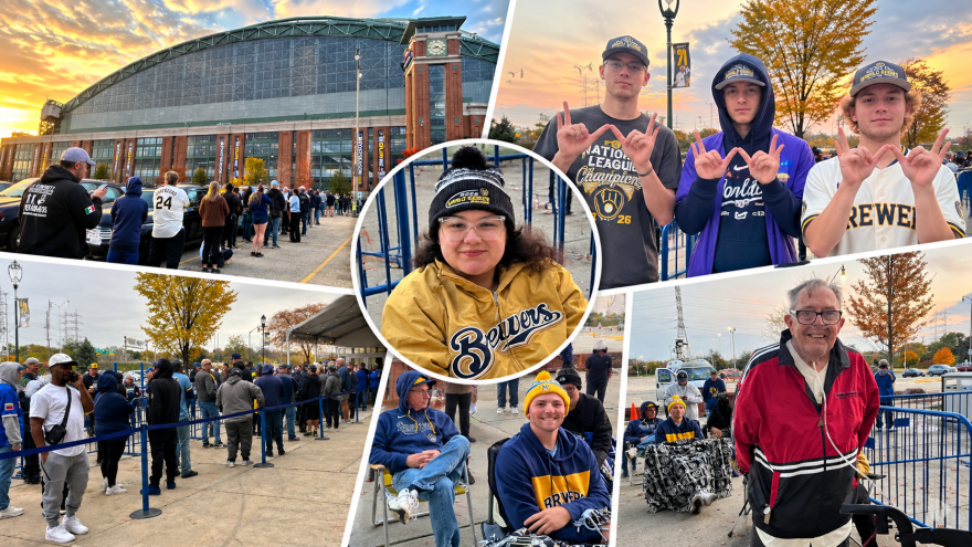 🧢'The early bird gets the merch': Brewers fans line up for World Series gear — Menomonee Falls Community news